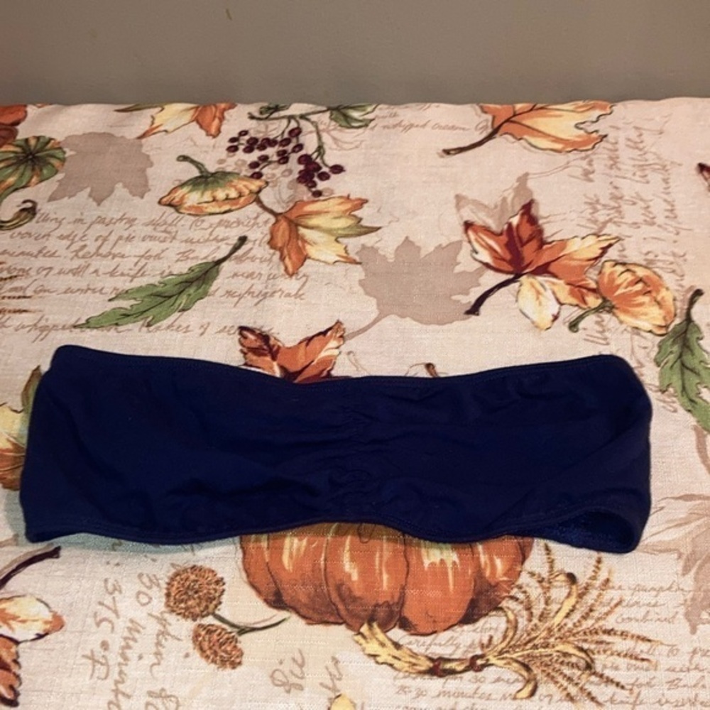 Forever 21 Navy Blue Bandeau Bra